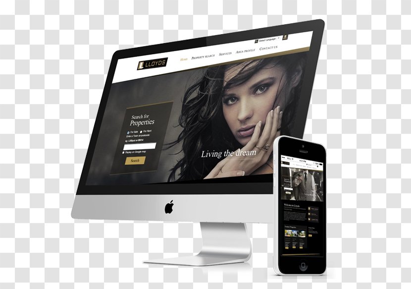 Responsive Web Design E-commerce Business - Electronic Device - Estate Agent Transparent PNG