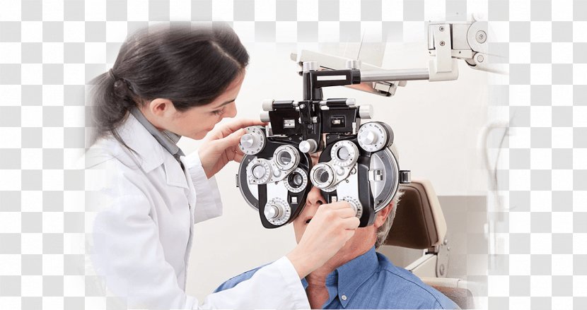 Eye Examination Optometry Glasses Contact Lenses Care Professional - Health Transparent PNG