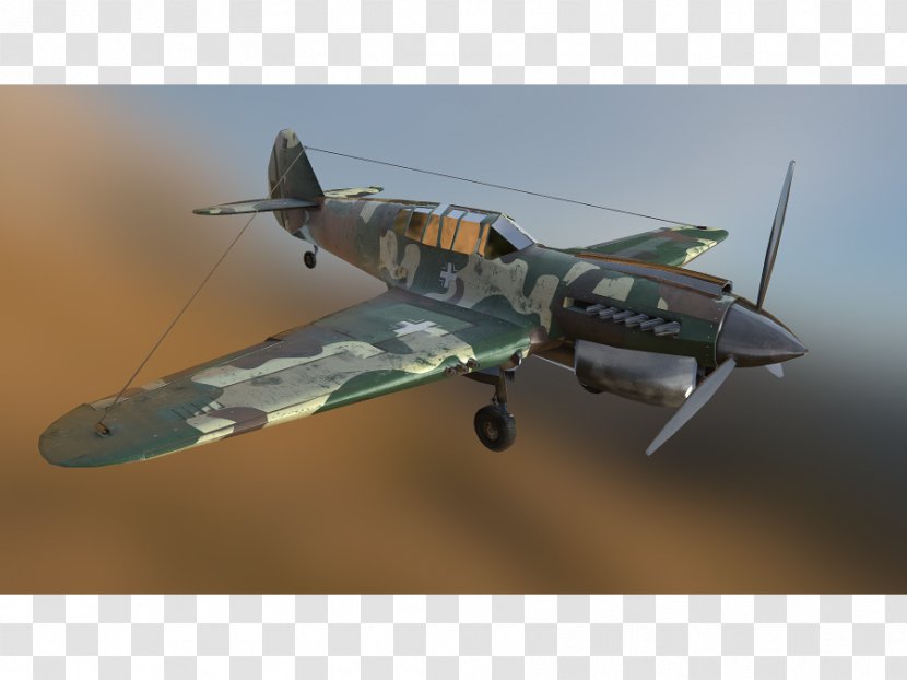 Messerschmitt Bf 109 Supermarine Spitfire Airplane Second World War Aircraft Transparent PNG