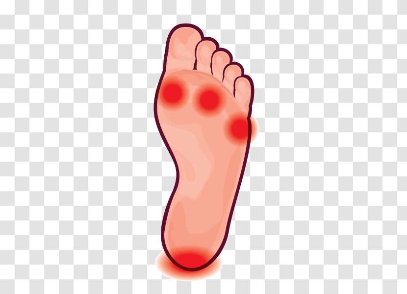 Toe Finger Shoe - Cartoon - Design Transparent PNG