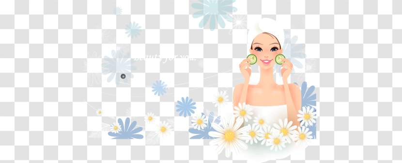 Woman Illustration - Material - Hand-painted Pattern Fashionable Women Transparent PNG