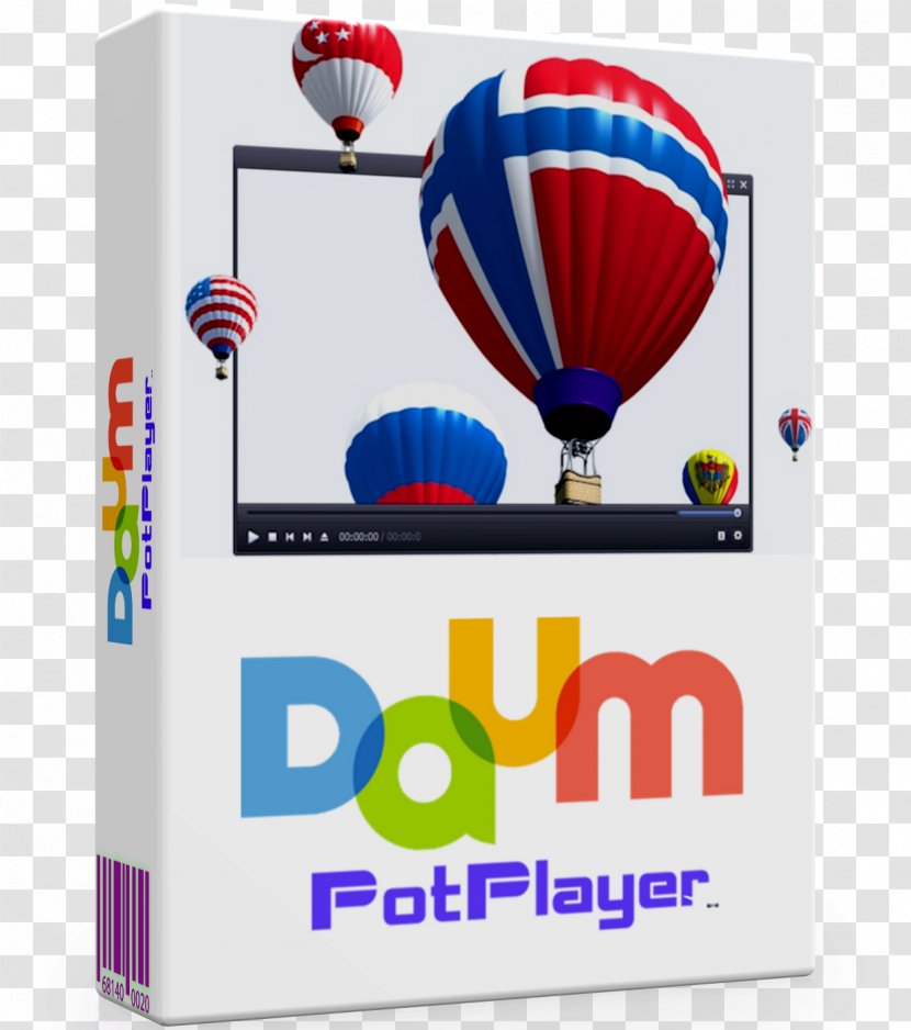 PotPlayer High Efficiency Video Coding VLC Media Player Computer Software - Windows 7 Transparent PNG