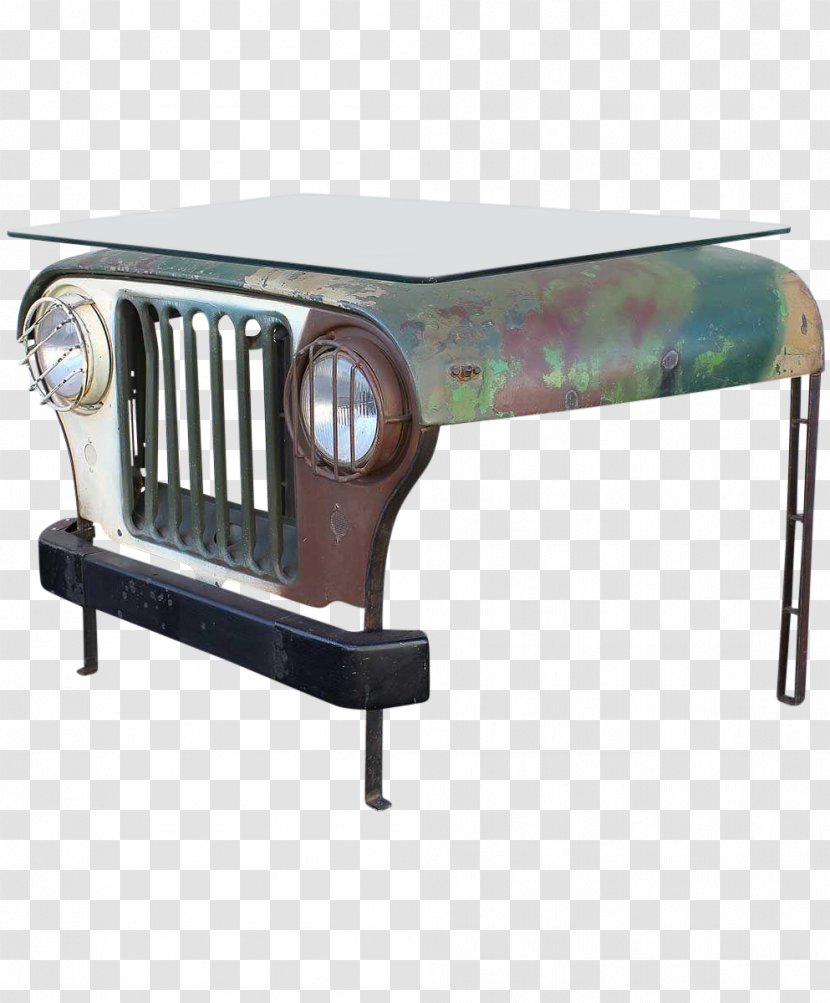 Product Design Angle Table M Lamp Restoration - Vintage WW2 Jeeps Transparent PNG