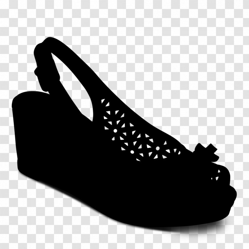 Shoe Walking Product Design Font - Black Transparent PNG