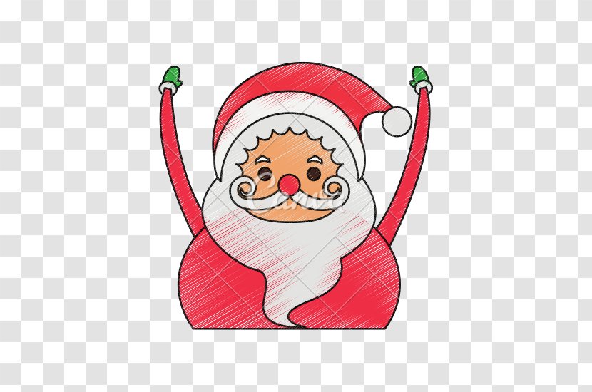 Santa Claus Drawing - Fat Man Transparent PNG