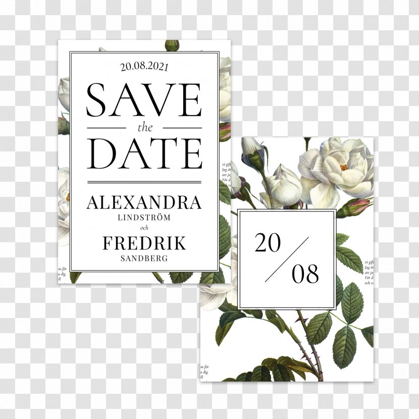 Wedding Invitation Save The Date Convite Paper - Flora Transparent PNG