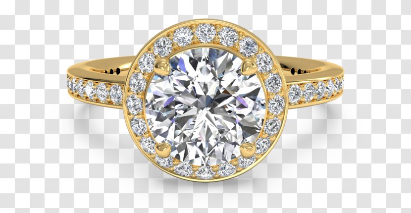Engagement Ring Diamond Cut Wedding Princess - Rings Transparent PNG