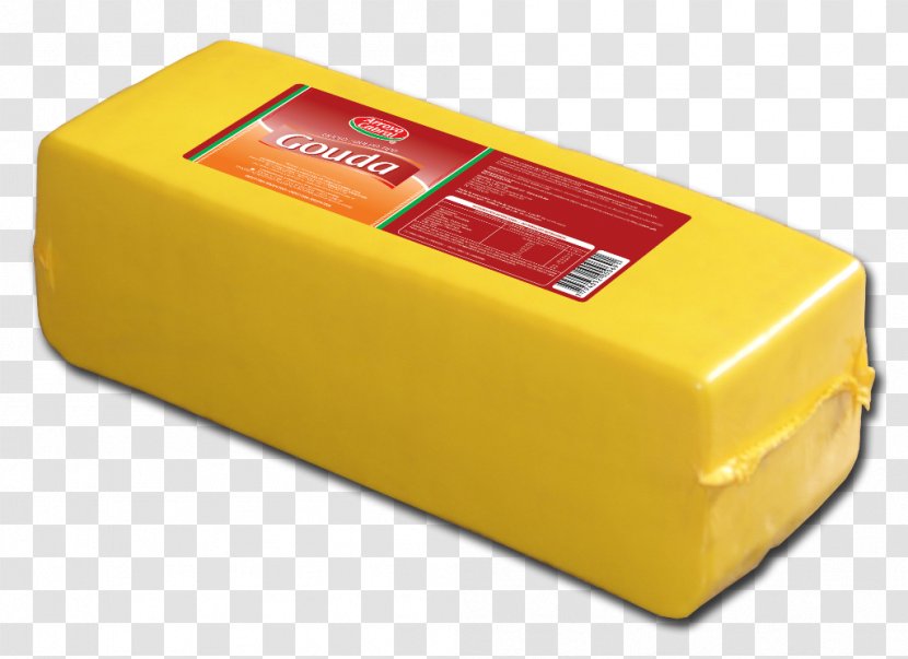 Processed Cheese Rectangle - Yellow - Design Transparent PNG