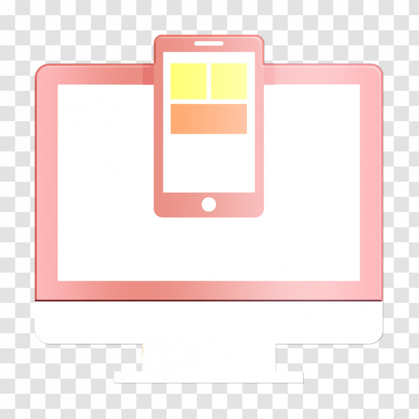 Responsive Icon Digital Marketing Icon Monitor Icon Transparent PNG