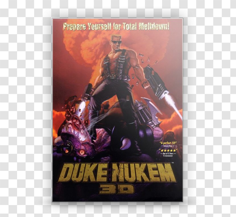 Duke Nukem 3D Doom II Wolfenstein - Retrogaming Transparent PNG
