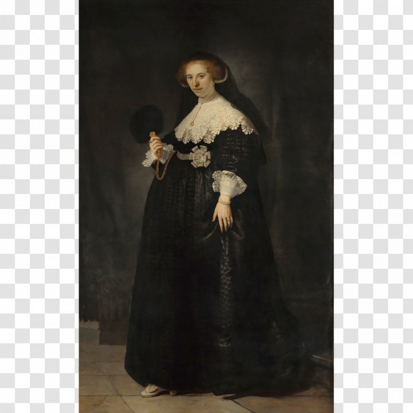 Rijksmuseum High Society Pendant Portraits Of Maerten Soolmans And Oopjen Coppit Portrait The Night Watch - Painting Transparent PNG