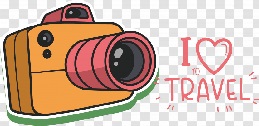 Camera Digital Camera Logo Cartoon Optics Transparent PNG