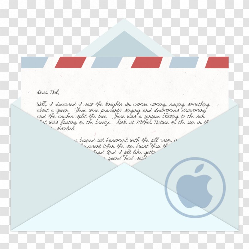Paper Material Brand Font - Envelope Mail Transparent PNG