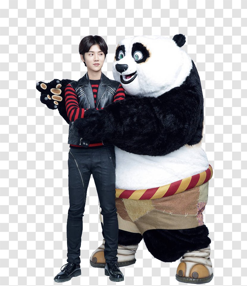 Po Kung Fu Panda EXO-M - Frame Transparent PNG