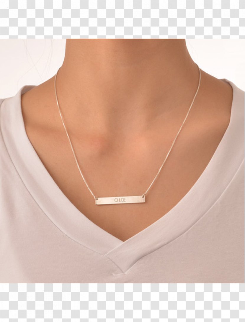 Necklace Jewellery Chain Gourmette Silver - Bijou Transparent PNG