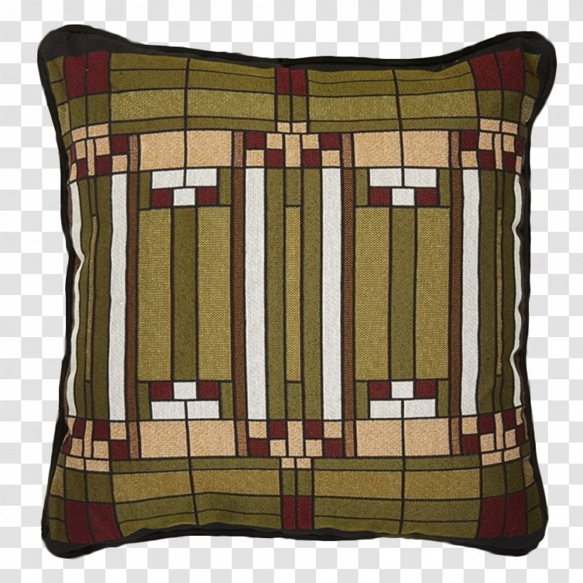 Throw Pillows Cushion Window Frank Lloyd Wright Home And Studio - Christmas Hand Painting Transparent PNG