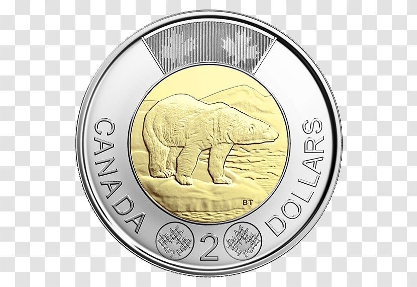 150th Anniversary Of Canada Toonie Royal Canadian Mint Dollar - Uncirculated Coin Transparent PNG