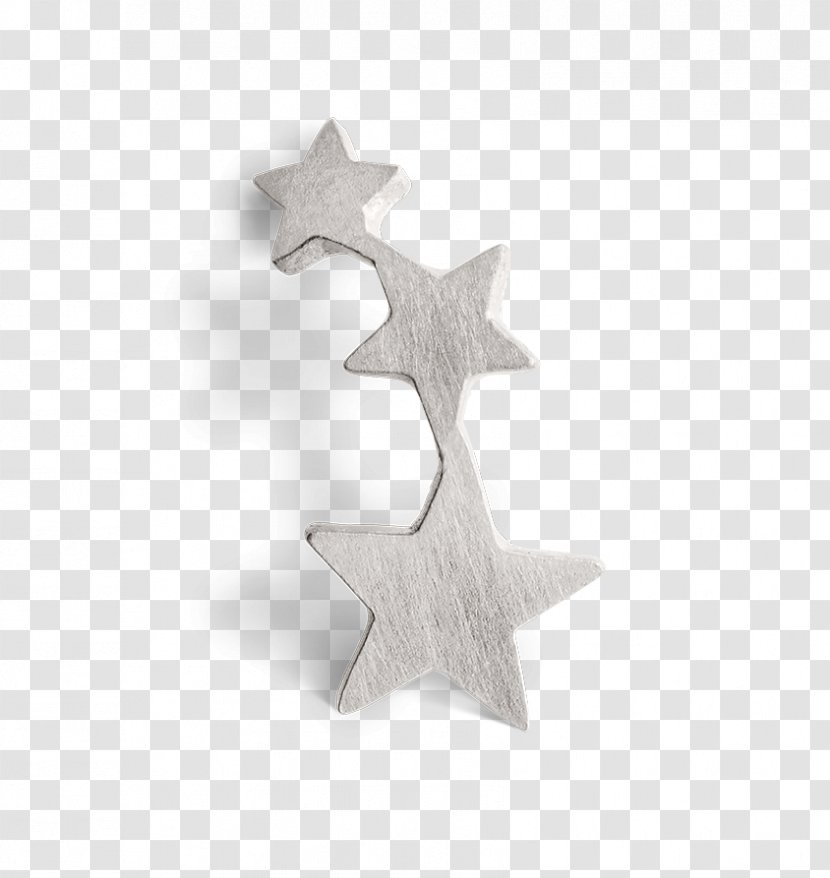 Earring Jewellery Sterling Silver Star - Millimeter Transparent PNG