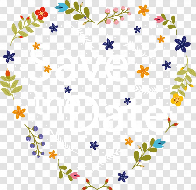 Wedding Invitation Bible - Symmetry - Colorful Flower Love Title Box Transparent PNG