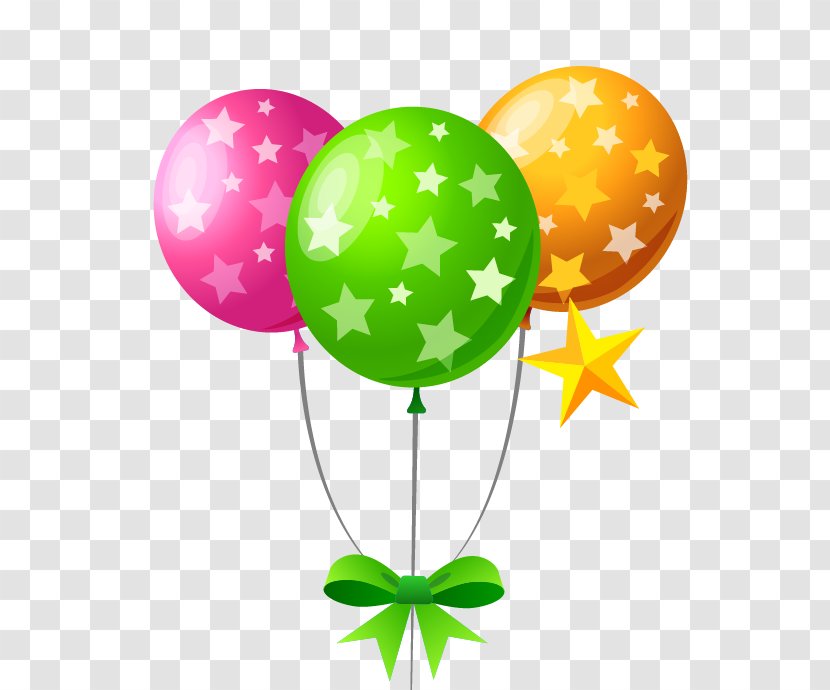 Toy Balloon Birthday Clip Art - Gift - Color Balloons Transparent PNG