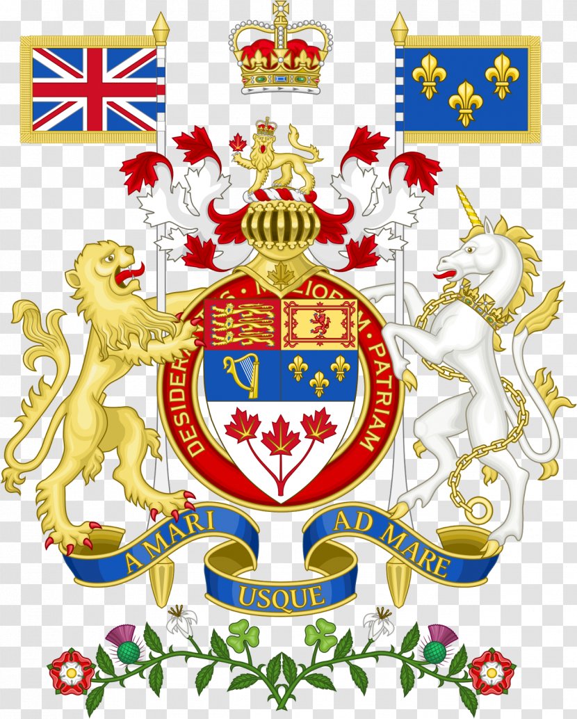 Arms Of Canada Royal Coat The United Kingdom National Symbols - Stock Photography Transparent PNG
