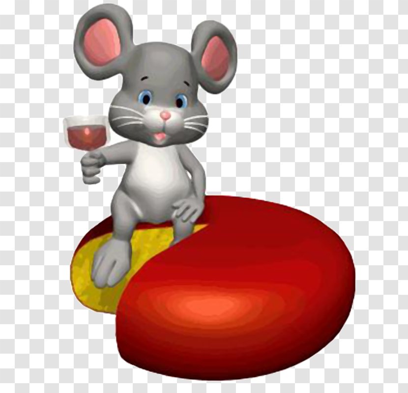 Wine Milk Blue Cheese Mouse - Rat Transparent PNG