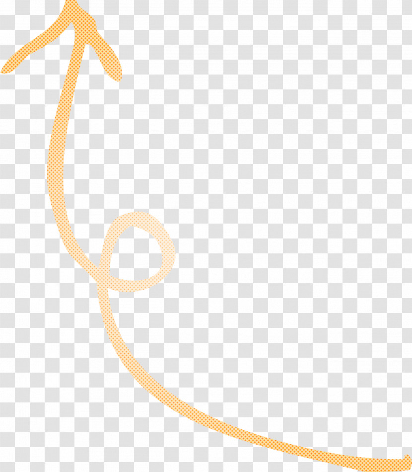 Curved Arrow Transparent PNG