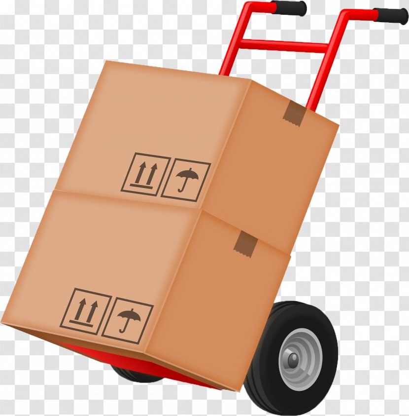 Hand Truck Box Mover Relocation Transport - Wheel - Moving Company Transparent PNG