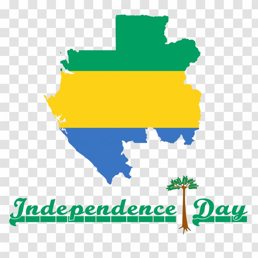 Gabon 2018 Independence Day. - Green - Flag Of Transparent PNG