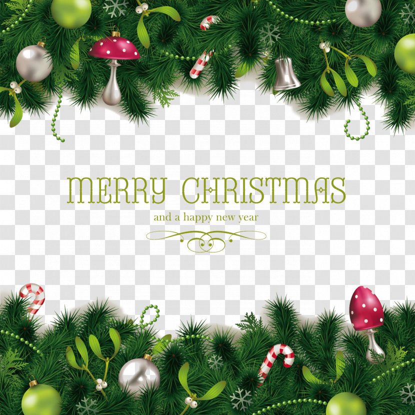 Royal Christmas Message Wish Greeting New Year - And Holiday Season - Border Vector Material Transparent PNG