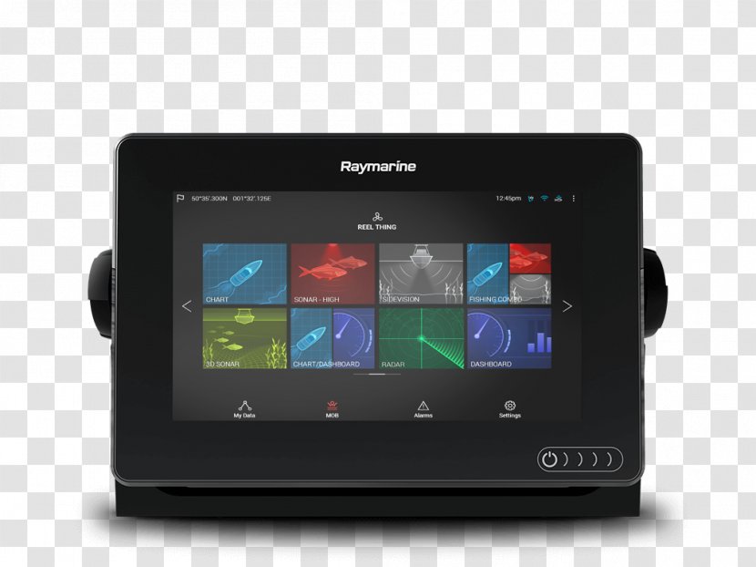 Raymarine Plc Chartplotter Multi-function Display GPS Navigation Systems Marine Electronics - Flir - Chirp Transparent PNG