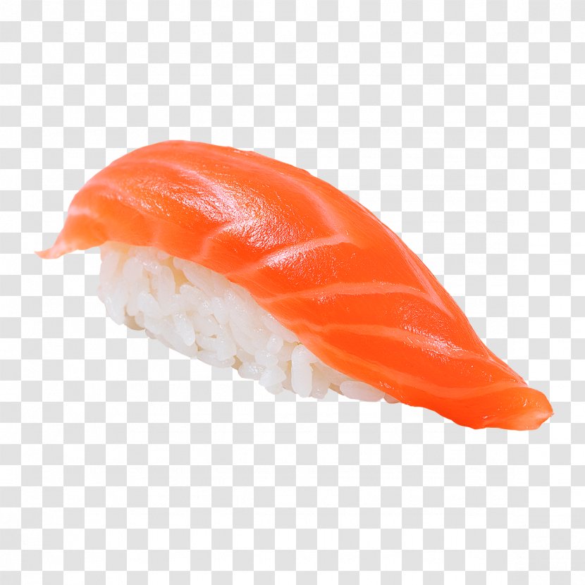 Sushi Japanese Cuisine California Roll Onigiri Smoked Salmon - Bonbones Transparent PNG