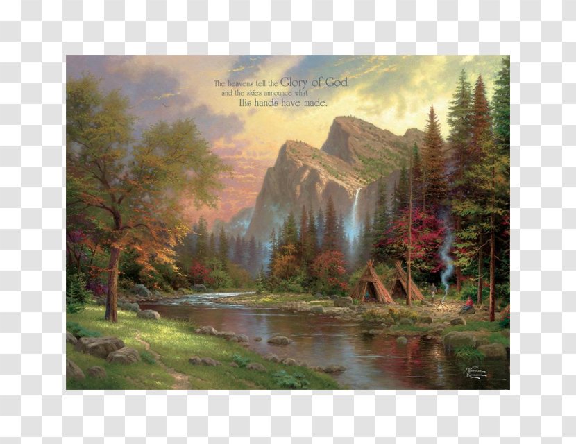 Painting Thomas Kinkade Painter Of Light Artist - Bayou Transparent PNG