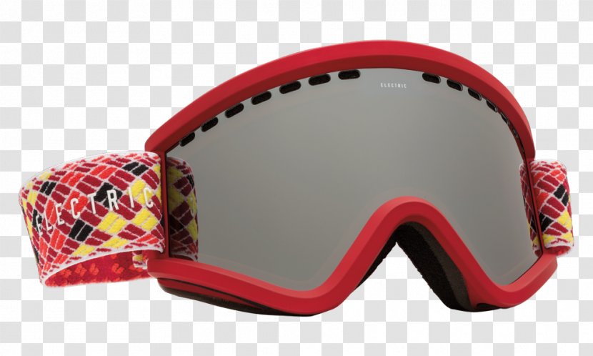 Electric EGV Goggles Ski & Snowboard Snow Lens - Sunglasses Transparent PNG