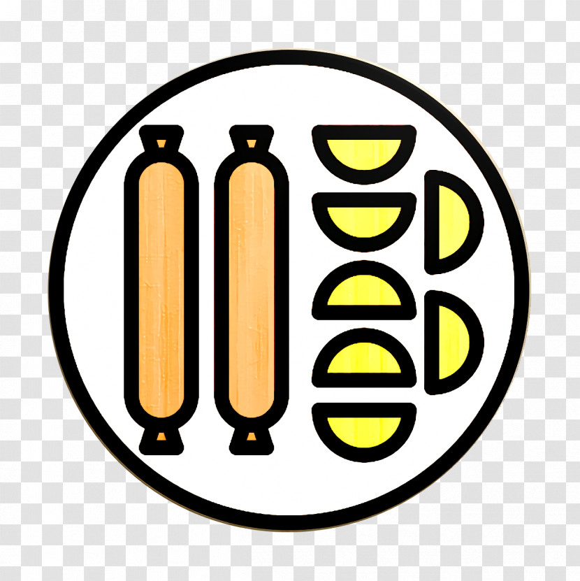 Plate Icon Restaurant Icon Sausage Icon Transparent PNG