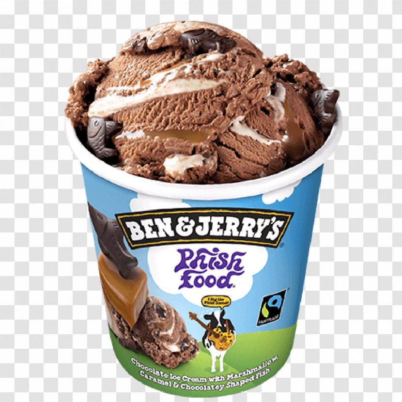 Ice Cream Fudge Chocolate Brownie Frozen Yogurt Ben & Jerry's - Fresh Food Distribution Transparent PNG