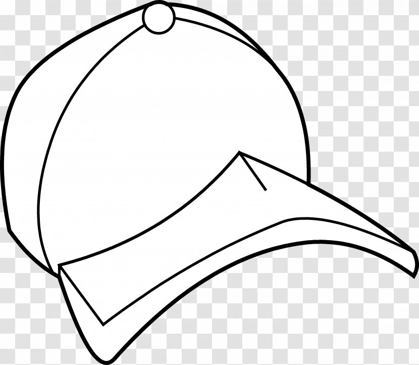 Baseball Cap Coloring Book Hat Clip Art - Stockxchng - CARTOON BASEBALL HAT Transparent PNG