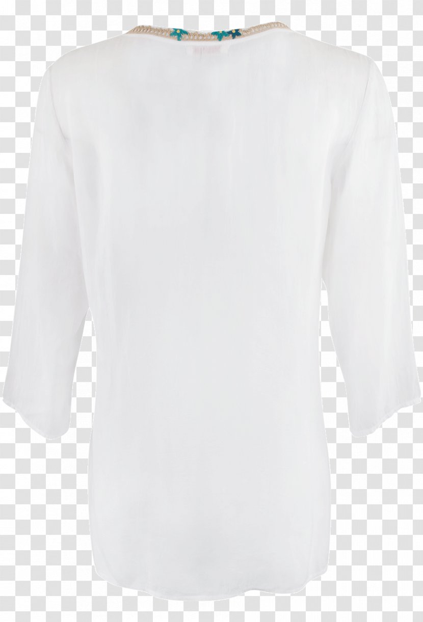 Long-sleeved T-shirt Shoulder Blouse - Geometric Stitching Transparent PNG