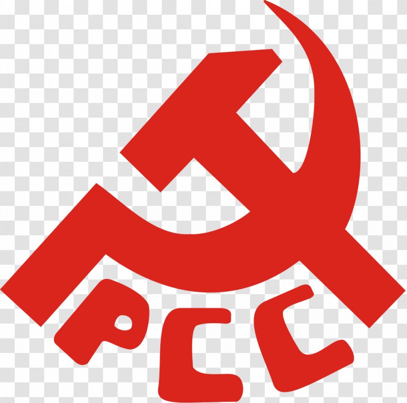 Communist Party Of Spain Political Communism - Hammer And Sickle Transparent PNG