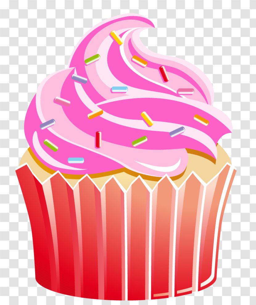 Cupcake Birthday Cake Muffin Clip Art - Food - Cup Cliparts Transparent PNG