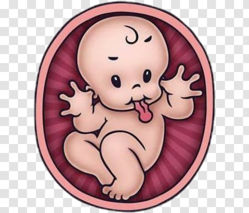 Pregnancy Infant Uterus Cartoon Baby Shower - Childbirth Transparent PNG