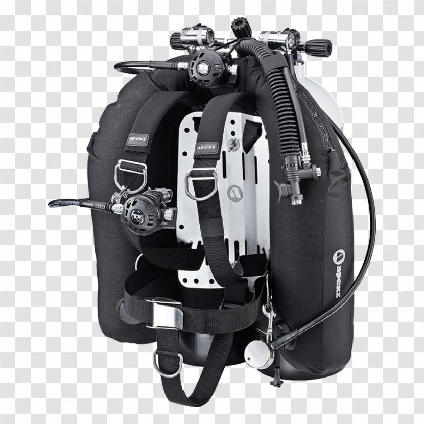 Technical Diving Scuba Equipment Set Underwater Transparent PNG