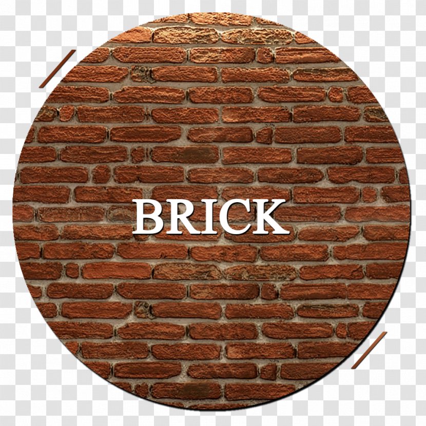 Brickwork Brown Material - Decorative Brick Transparent PNG