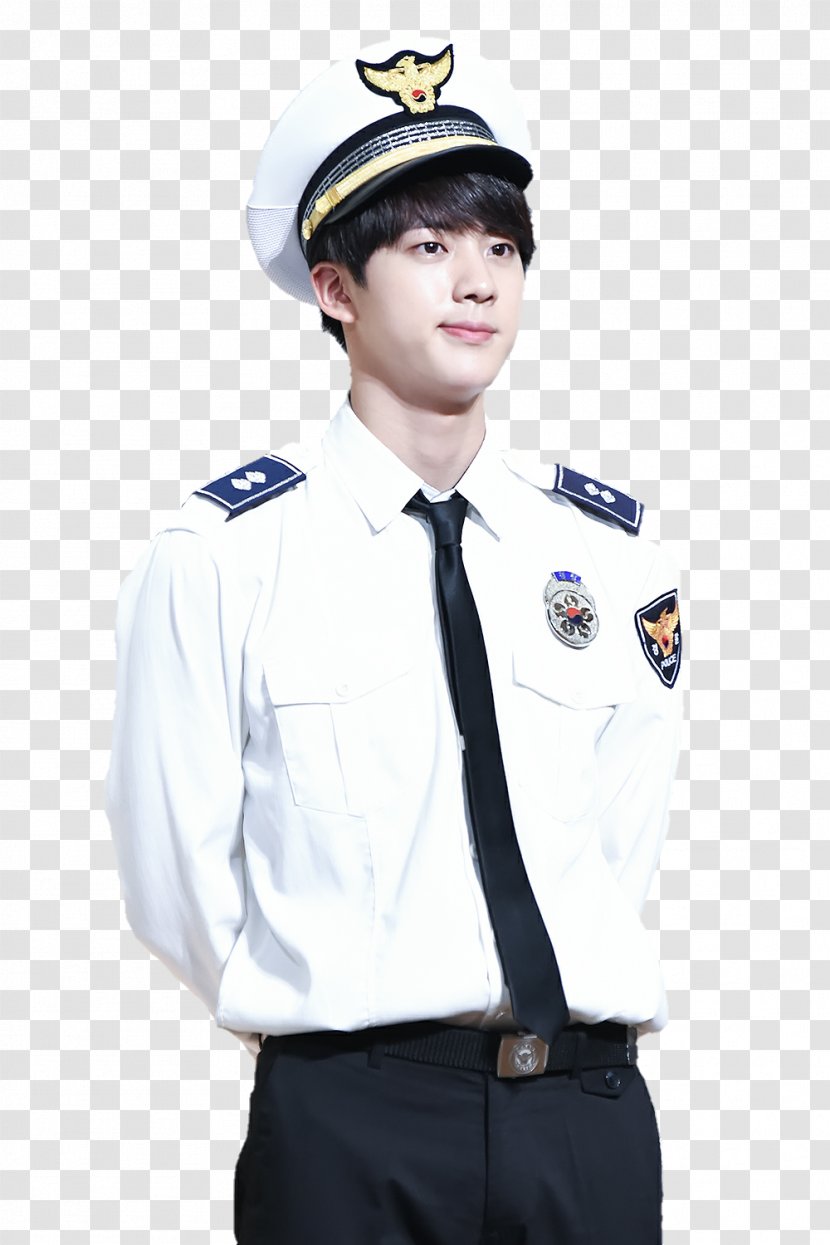 Jin BTS More About The Most Beautiful Moment In Life, Part 1 Police - Officer Transparent PNG