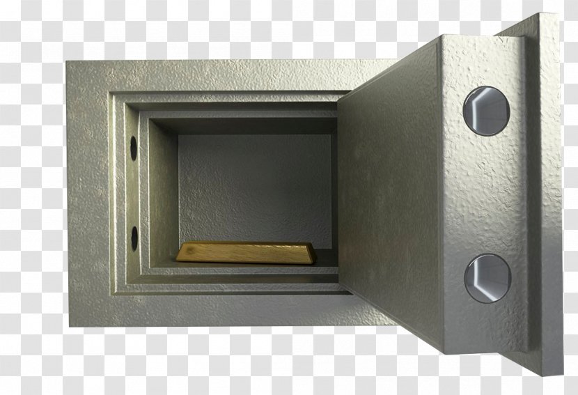 Safe Deposit Box Gold Bar - Royaltyfree - Open The Door Transparent PNG
