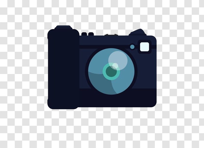 Camera Lens - Aqua - Deep Blue Transparent PNG