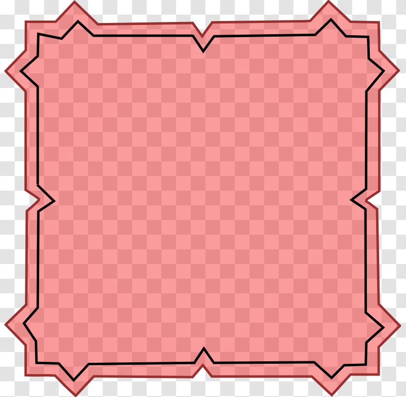 Desktop Wallpaper Pink - Area - Background Frame Transparent PNG