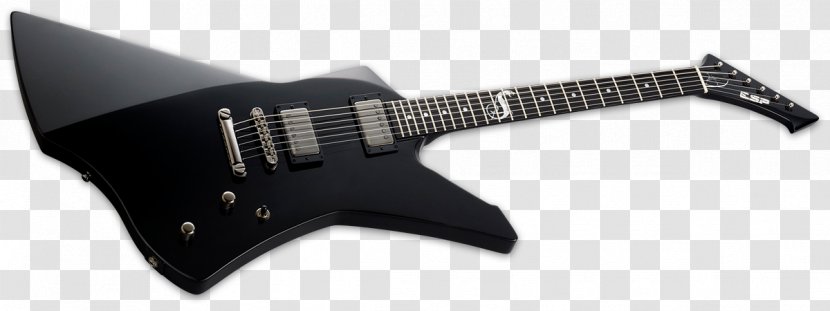 Electric Guitar ESP James Hetfield Gibson Les Paul Custom Guitars - Brands Inc Transparent PNG