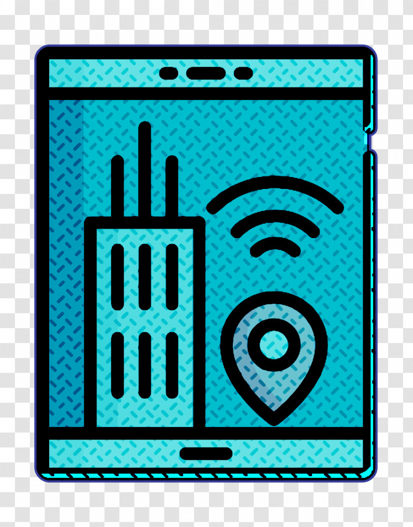Smart City Icon Smartphone Icon Smart City Icon Transparent PNG