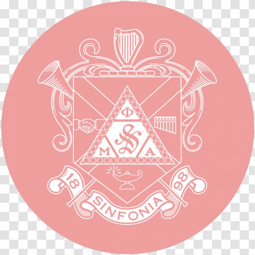 Brand Visual Arts Logo Pink M Font Transparent PNG